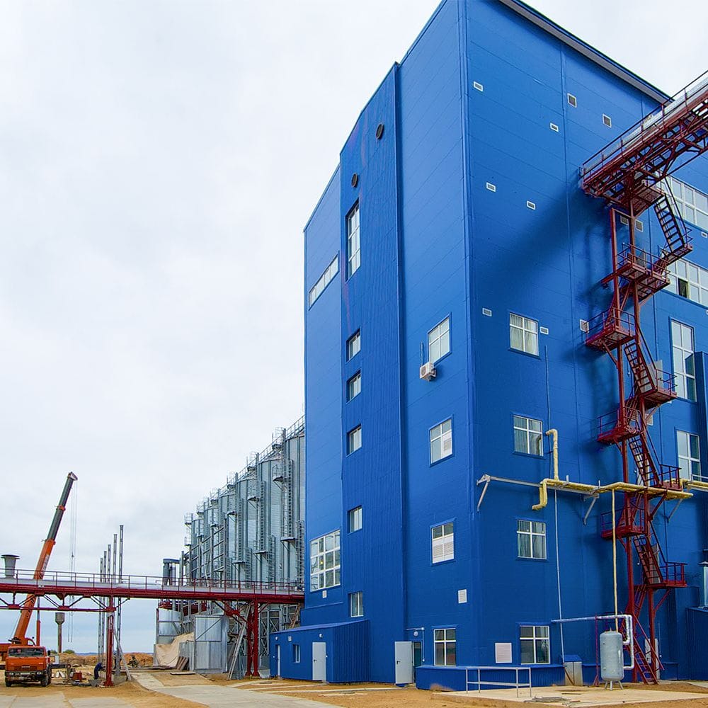 The construction of the Oman 25tph feed production line project has been fully accelerated