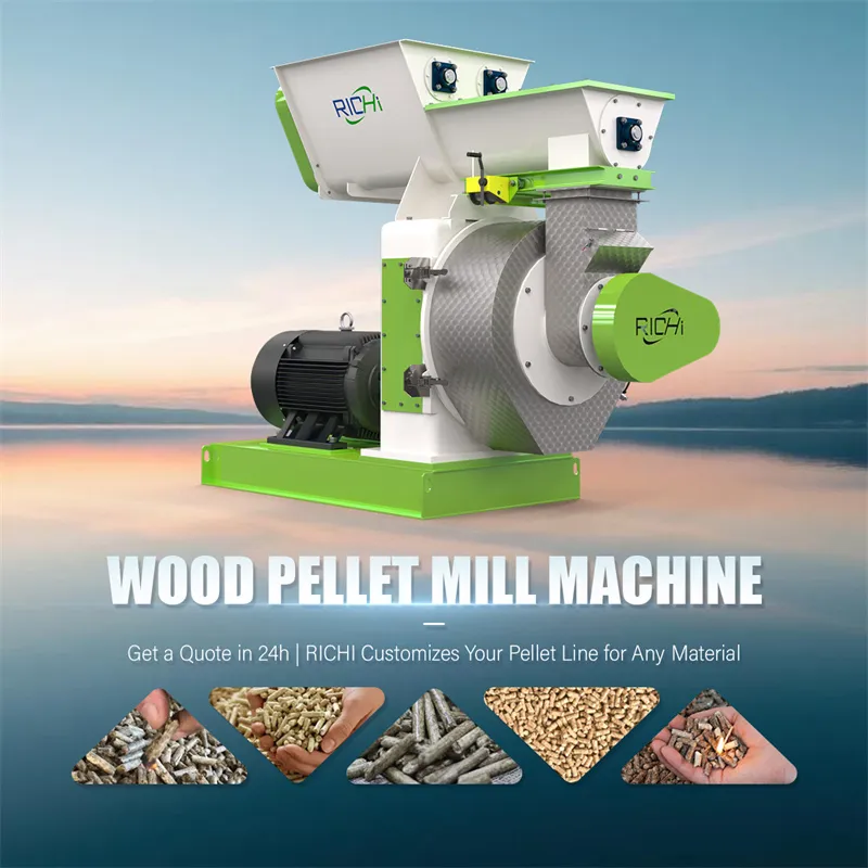 Small Wood Pellet Machine