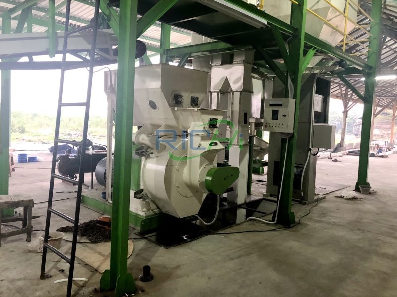 8 t/h straw pellet production line in Vietnam