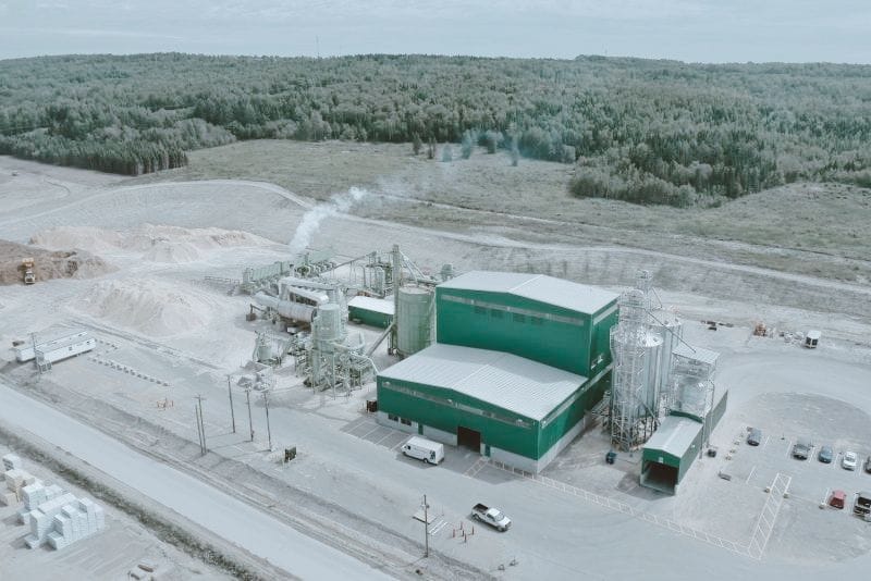 4-5 T/H Bentonite Cat Litter Factory in the United States