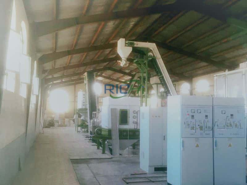 3 T/H Tofu cat litter production line in Kazakhstan
