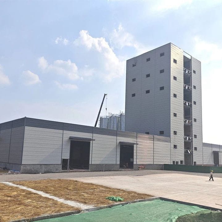 Kyrgyzstan ruminant total mixed ration production line project officially put into operation