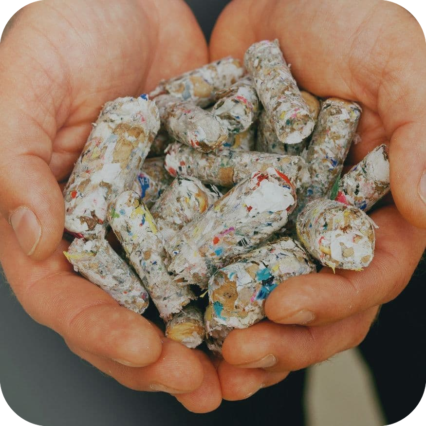 Recycling pellet