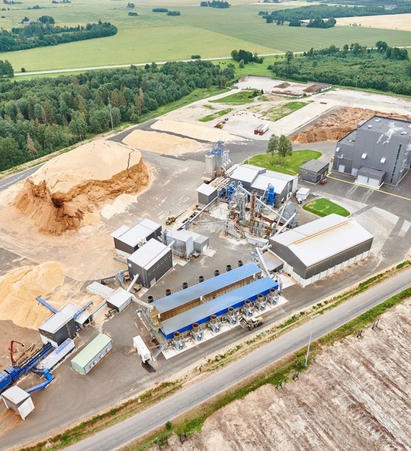 biomass pellet production line in USA