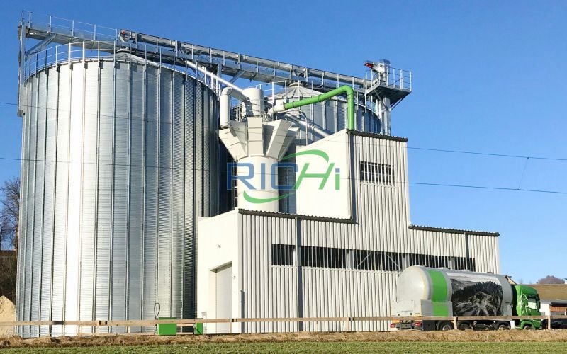 10-12T/H Ruminant Livestock Feed Plant In Russia