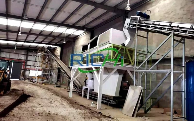 0.8-1T/H Organic Fertilizer Manufacturing Plant In Malaysia