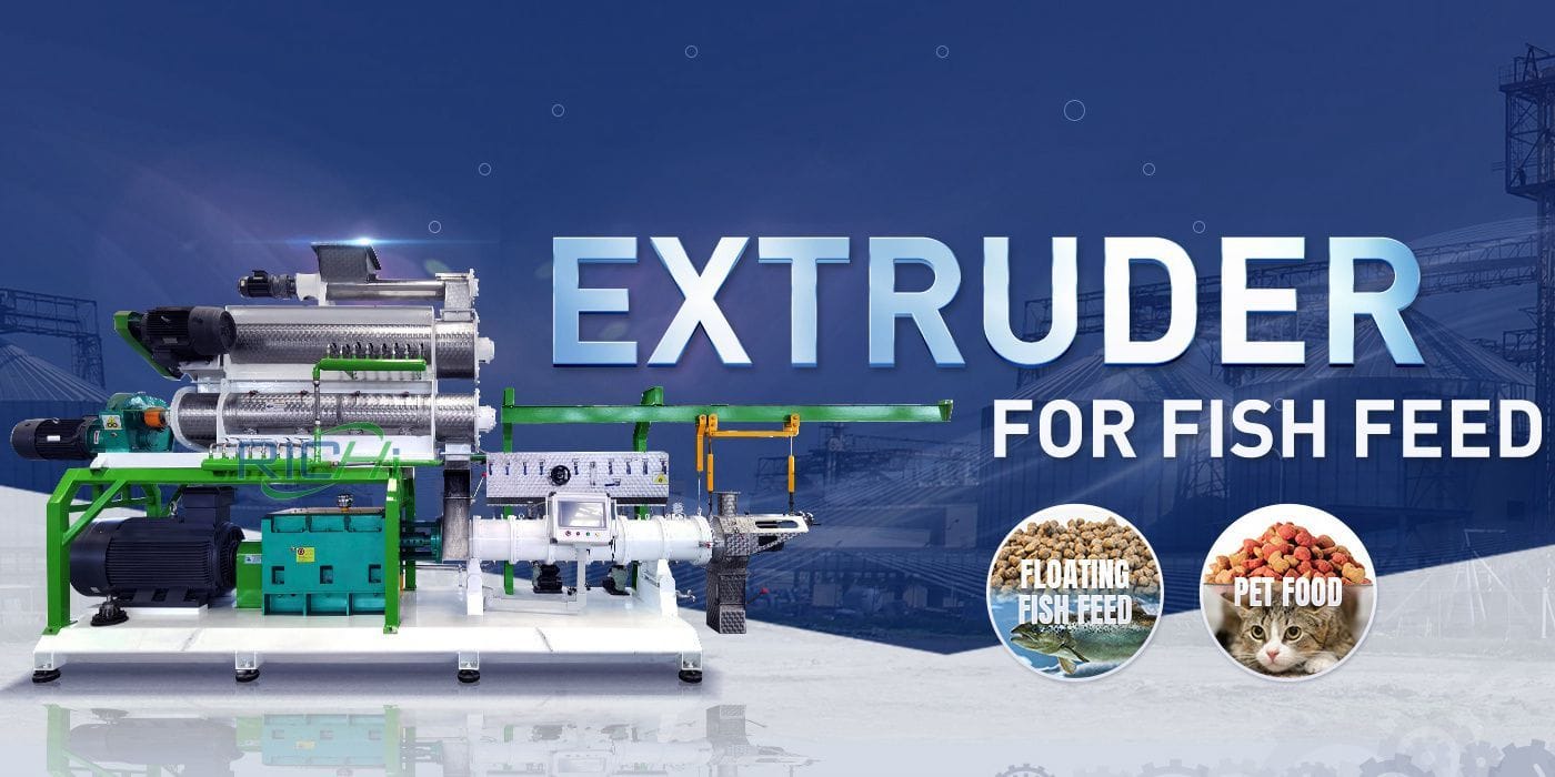 Floating fish feed extruder machine manufacturer