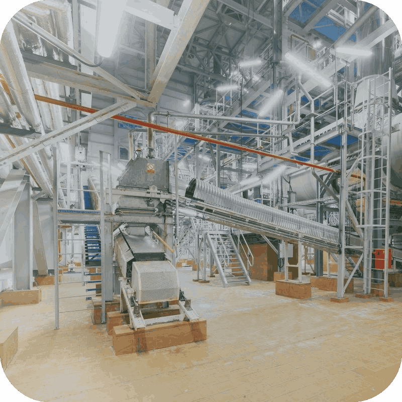 Organic fertilizer factory