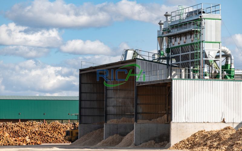 15-20 T/H straw pellet plant in United States