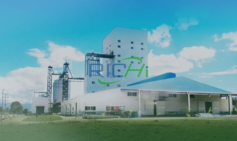 fish feed production line in Colombia
