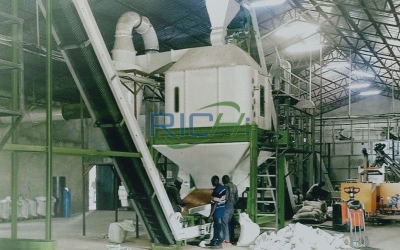 grass pellet machine plant in Senegal