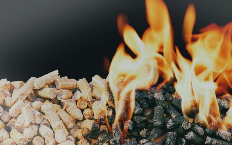 straw fuel pellets