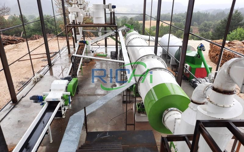 straw pellet plant in Brazil