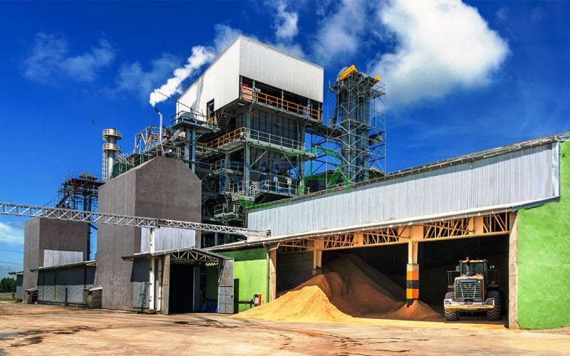 Biomass Pellet Production Line In U.K.