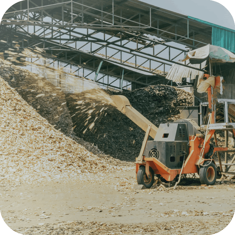 Wood Recycling Plant
