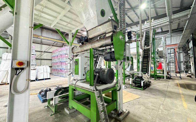 Cat Litter Pellet Mill Line In Russia