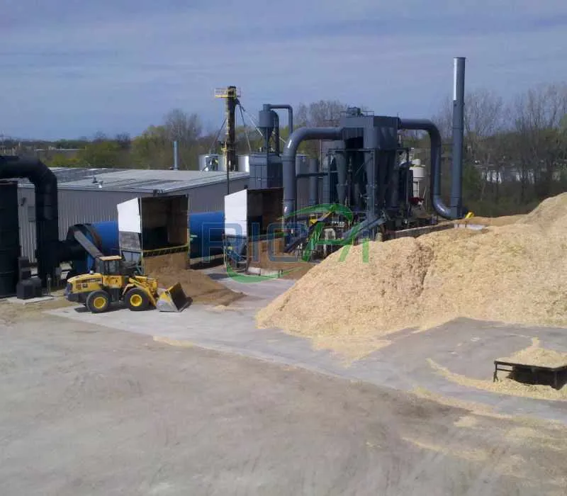 Netherlands wood pellet processing equipment project
