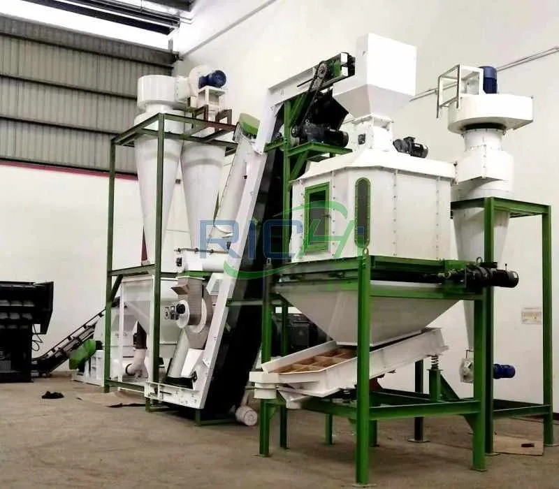 Singapore wood pellet line project