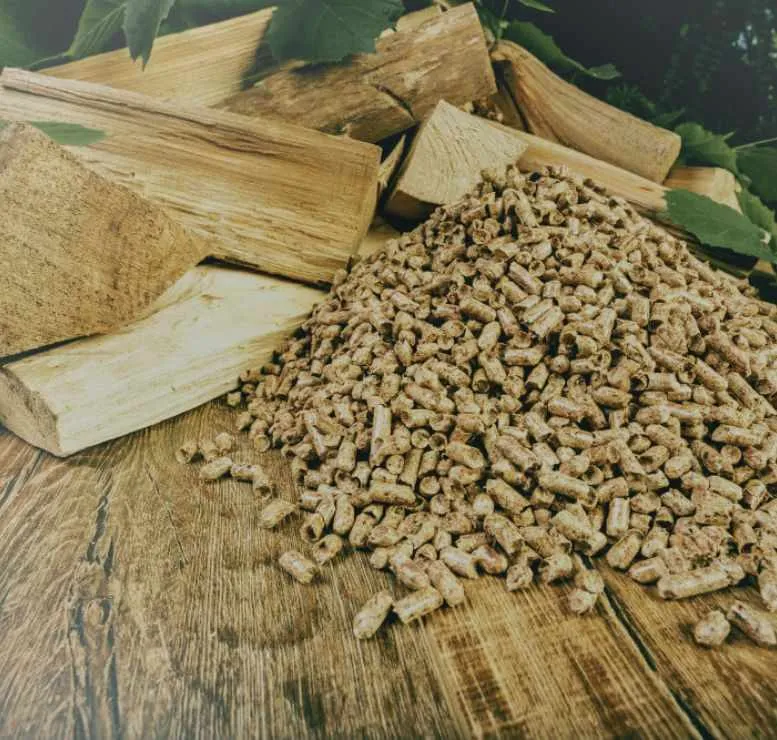 wood pellets