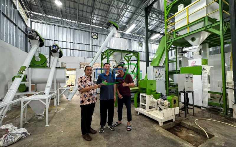 Animal feed factory project in Thailand