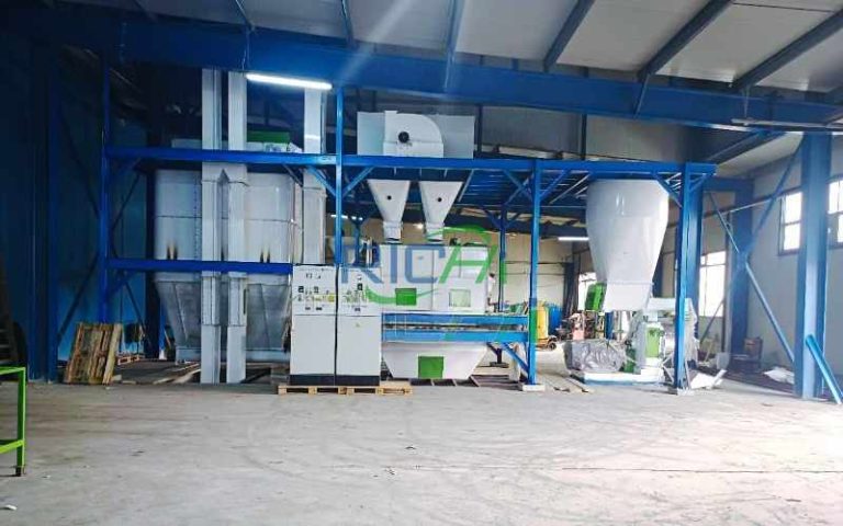 Biomass Pellet Processing Line In Kyrgyzstan - Pellet Machine/Pellet ...