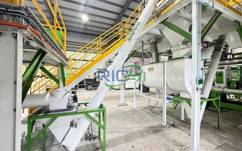 4T/H poultry feed mill project in Netherlands