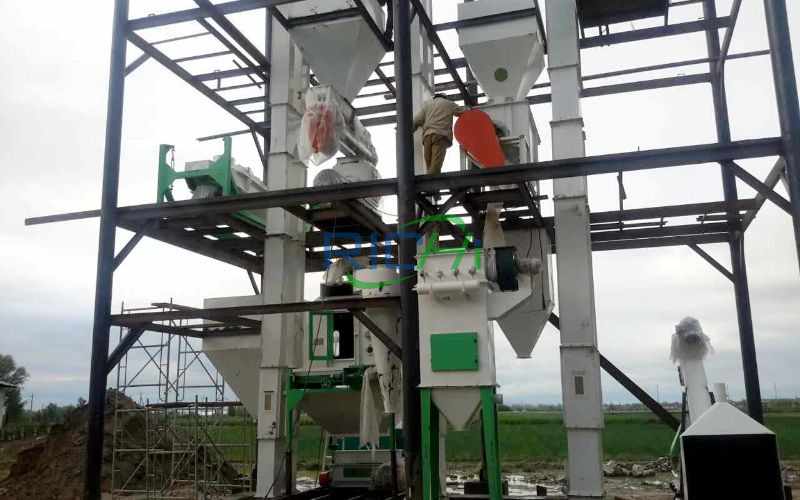 3-4T/H animal feed factory project In Cote d'Ivoire