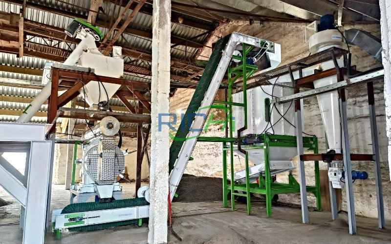 5-6T/H animal feed factory project In UAE