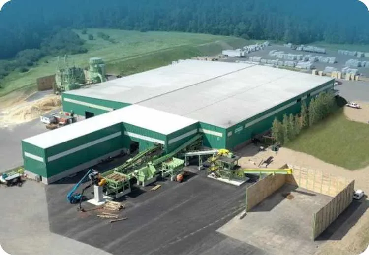 10-12 T/H Biomass pellet project in Russia