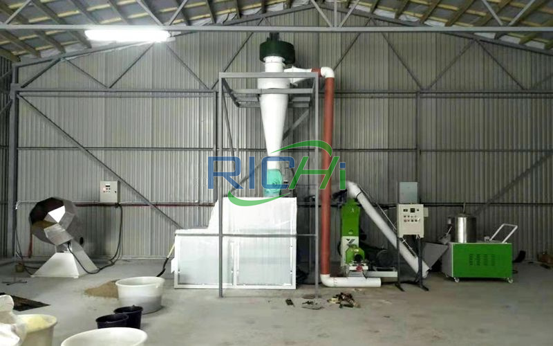 Fish feed production line in Ukraine