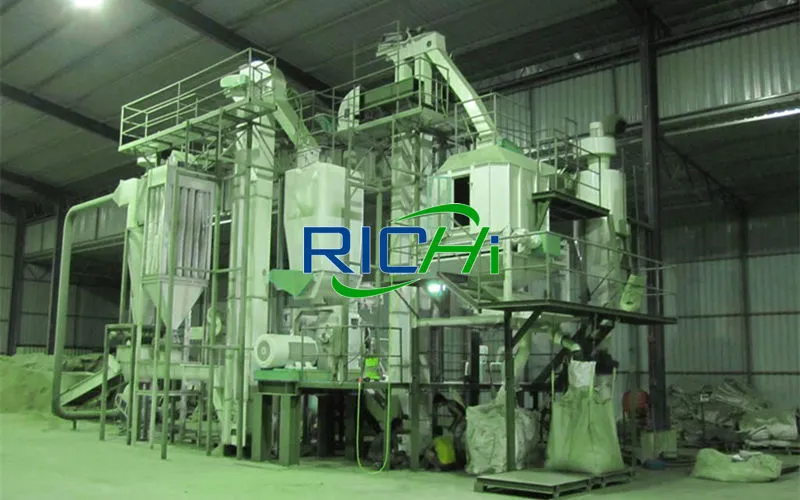 Renewable Energy Biomass Wood Pellet Mill Plant For Bamboo Wood