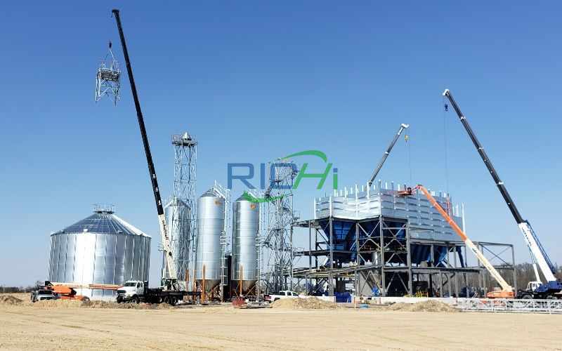 8T/H animal feed factory project In Mexico