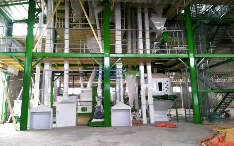 10T/H Cattle Feed Plant Project in Iraq