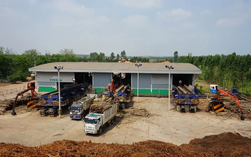 Straw and Rice Husk Pelletizing Plant in Myanmar