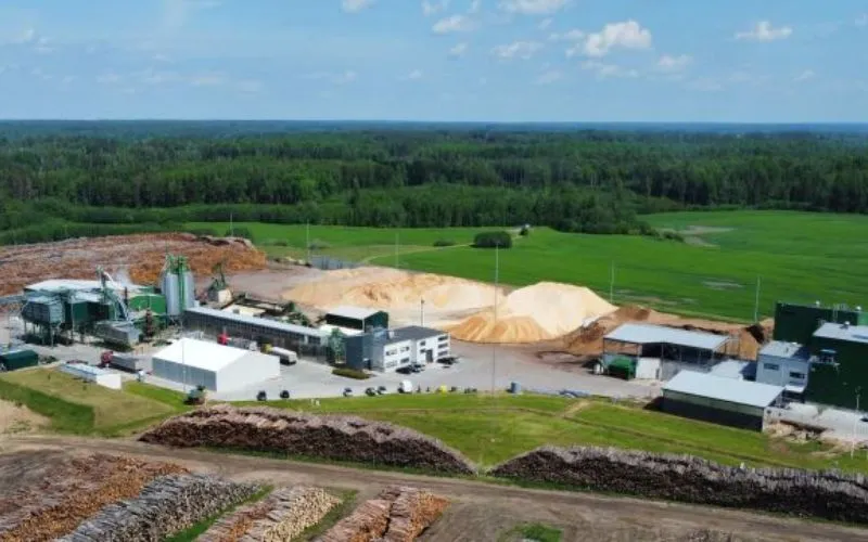 8T/H Wood pellet plant construction in Denmark
