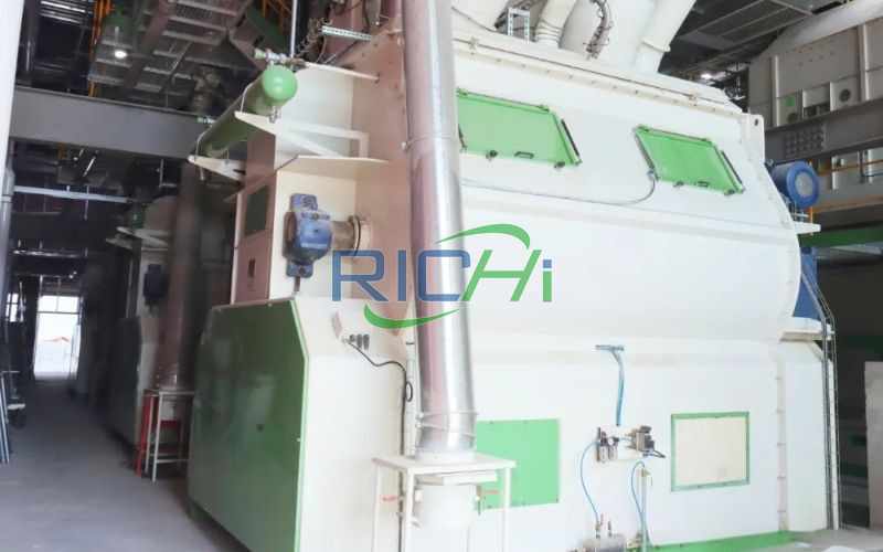 10T/H poultry feed mill project in Saudi Arabia