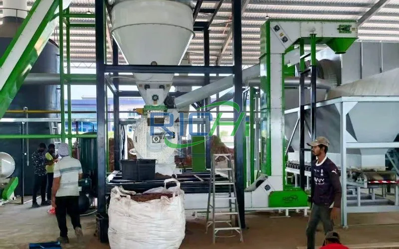 2tph wood pellet plant construction in Malaysia