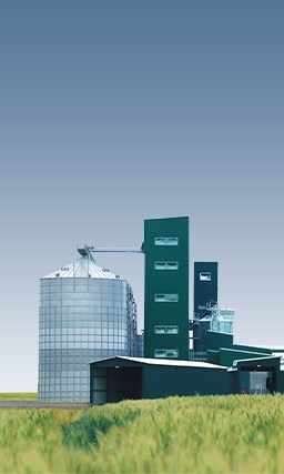 Animal feed mill equipment project in Europe
