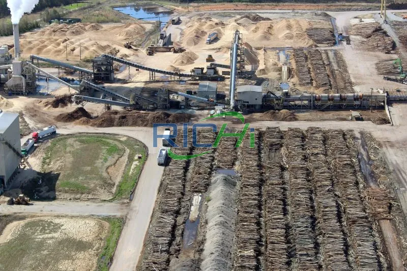 Wood pellet plant construction project in Afghanistan
