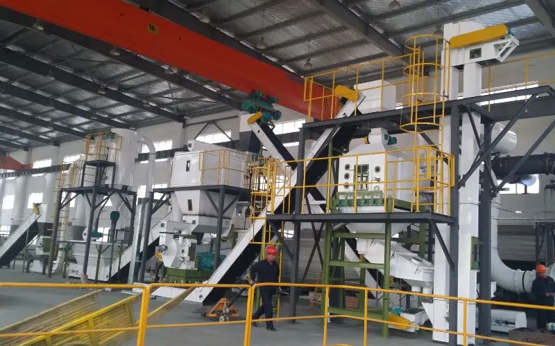 Wood pellet plant construction project in Algeria