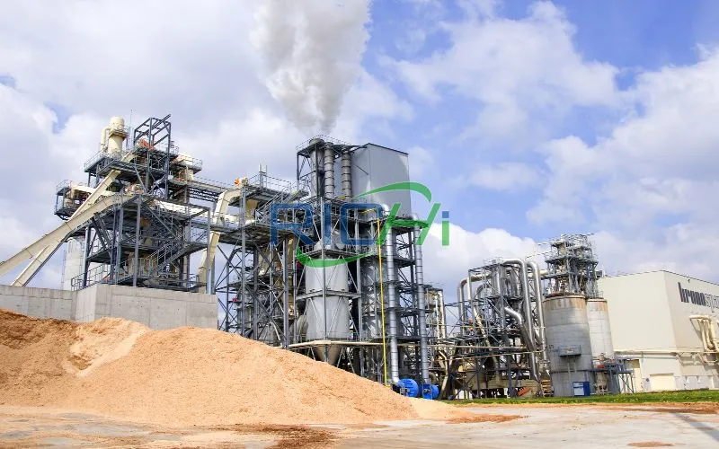 Wood pellet plant construction project in Syria