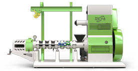 dry type fish feed extruder
