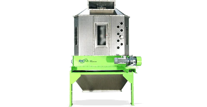 wood pellet cooler