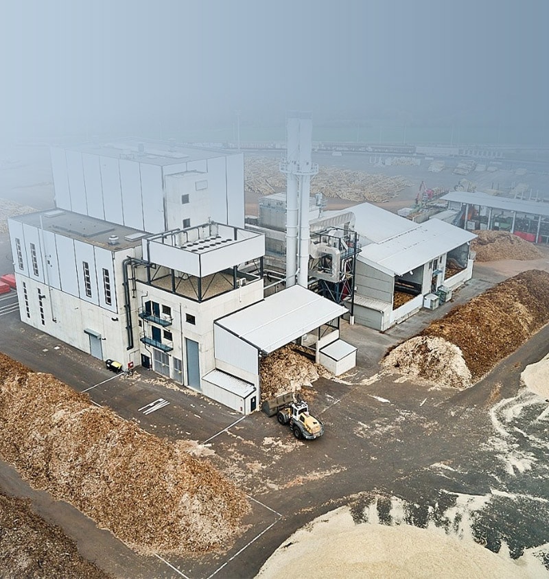 wood pellet mill in Indonesia project