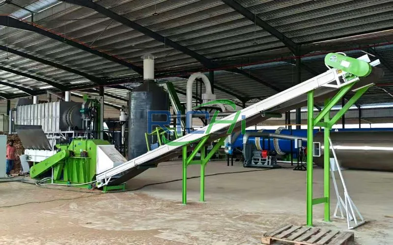 Wood Pellet Production Line in Vietnam