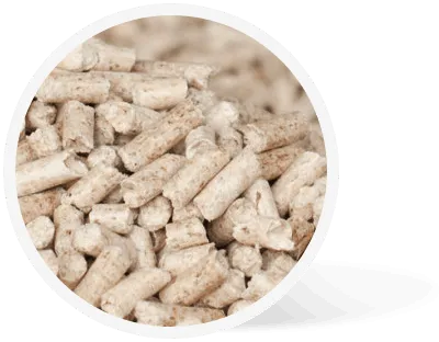 pellets for animal bedding
