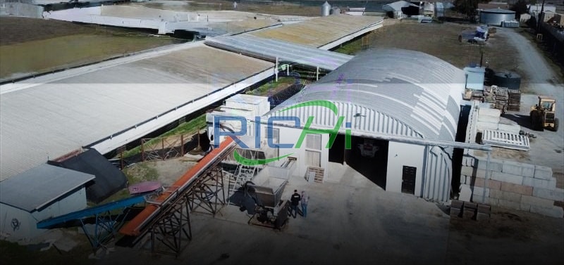 chicken manure compost granulation machine