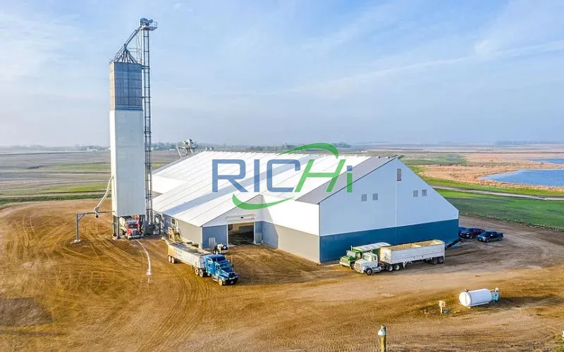 Chicken Manure Organic Fertilizer Pellet Production Line in poland