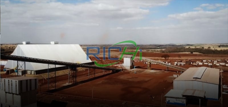 Soybean Straw organic fertilizer granulator machine