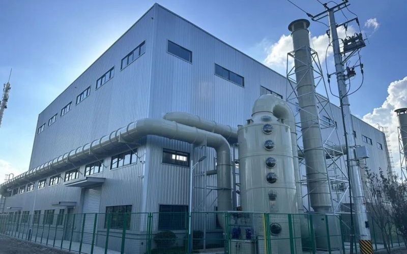 organic manure production plant in Hungary